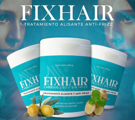 FixHair© - Crema alisadora de pelo